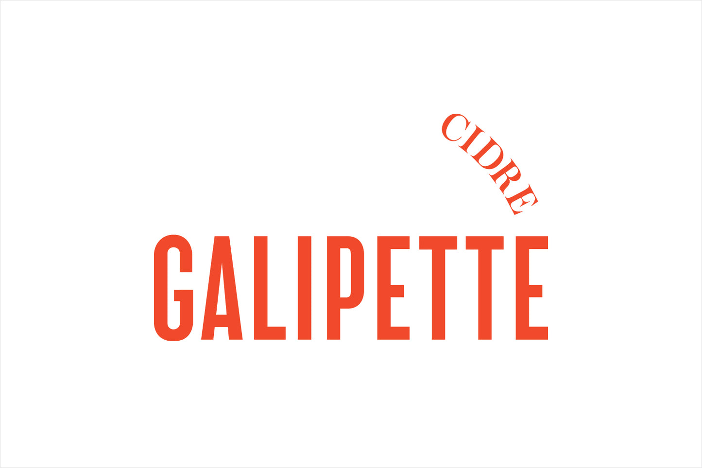 Galipette Cidre