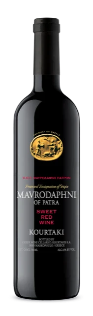 Kourtaki Mavrodaphne of Patras bottle