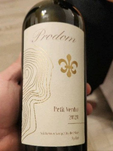 Prodom Petit Verdot bottle
