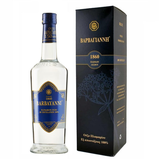 Barba Yanni Blue Ouzo