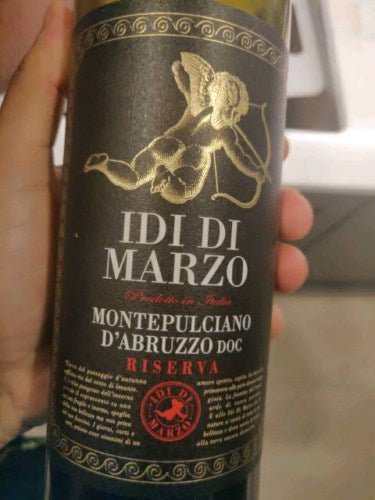 Idi di Marzo Montepulciano d'Abruzzo Riserva bottle