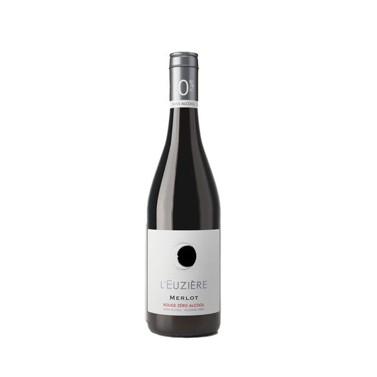 Vignobles Vellas zero alcohol Merlot bottle