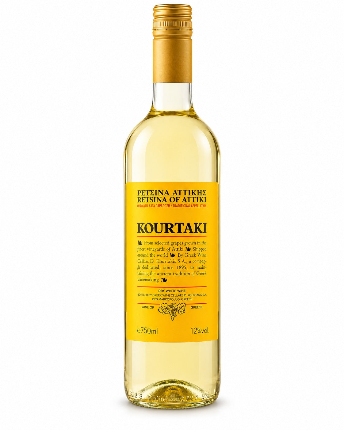 Kourtaki Retsina of Attica